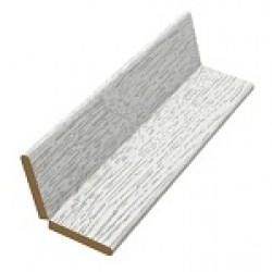 СКЛАДНОЙ УГОЛ МДФ ЯСЕНЬ БЕЛЕНЫЙ 2,7м (WANDERPLAST)