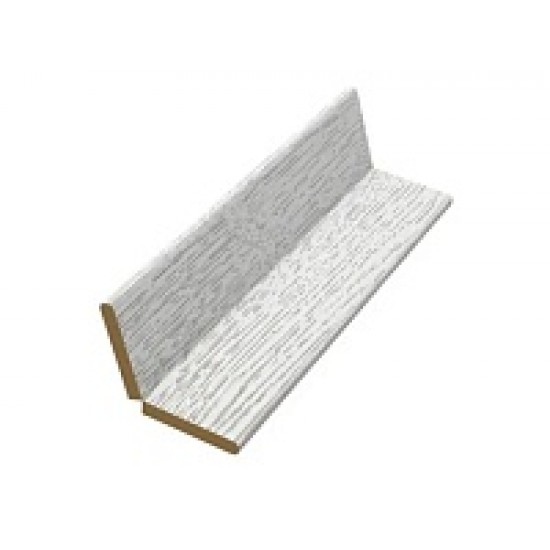 СКЛАДНОЙ УГОЛ МДФ ЯСЕНЬ БЕЛЕНЫЙ 2,7м (WANDERPLAST)