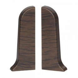 ЗАГЛУШКА ДЛЯ ПЛИНТУСА №163 ГРЕКИЙ ОРЕХ (RICO LEO) КОМПЛЕКТ ПРАВАЯ-ЛЕВАЯ