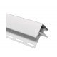 НАРУЖНЫЙ УГОЛ БЕЛЫЙ 50мм 3,05м ДЛЯ САЙДИНГА И ФАСАДНЫХ ПАНЕЛЕЙ Ю-ПЛАСТ